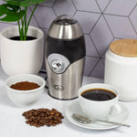 Load image into Gallery viewer, Quest Compact Coffee Grinder Stainless Steel