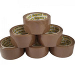 Load image into Gallery viewer, Brown Parcel Tape 6 Pack Strong Packing Tape