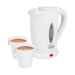Load image into Gallery viewer, Quest Dual Voltage Travel Kettle 0.5L 2 Cups White