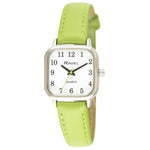 Load image into Gallery viewer, Ravel Ladies Cushion Watch Lime Green Strap