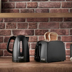 Load image into Gallery viewer, Russell Hobbs Textures Cordless Kettle 1.7L Black