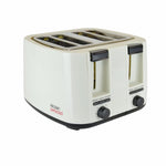 Load image into Gallery viewer, KitchenPerfected 4 Slice Wide Slot Toaster Cream