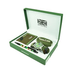 Load image into Gallery viewer, British Force Army Camo Gents Watch Gift Set 4pc