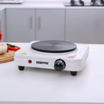 Load image into Gallery viewer, Geepas Single Electric Hot Plate 1000W White