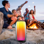 Load image into Gallery viewer, Wyewave 10W Portable Wireless Speaker RGB 360 Black