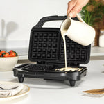 Load image into Gallery viewer, Salter Double Waffle Maker 900W Non Stick