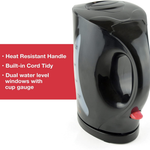 Load image into Gallery viewer, Kitchen Perfected 1.7L Cordless Kettle 2KW Black
