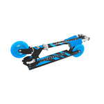 Load image into Gallery viewer, Ozbozz Nebulus Chrome Scooter Blue Black Foldable