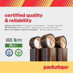 Load image into Gallery viewer, Brown Parcel Tape 6 Pack Strong Packing Tape