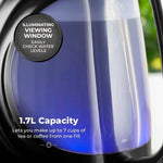 Load image into Gallery viewer, Tower Sonar Kettle 1.7L 3000W Blue LED Black