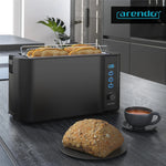Load image into Gallery viewer, Arendo 4 Slice Long Slot Toaster Warming Rack