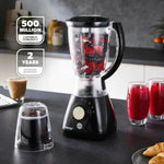 Load image into Gallery viewer, Geepas 2-in-1 Blender Smoothie Maker 550W Black