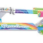 Load image into Gallery viewer, Ozbozz Rainbow Scooter Flashing Wheels Foldable
