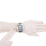 Load image into Gallery viewer, Lorus Mens Dual Time Chronograph Watch Black Strap