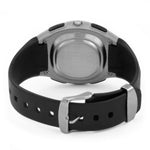 Load image into Gallery viewer, Lorus Mens Dual Time Chronograph Watch Black Strap