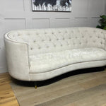 Load image into Gallery viewer, Georgian Tufted Sofa Curved Back RRP £3699