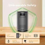 Load image into Gallery viewer, PALINTH Ceramic Space Heater 1500W 4 Modes Timer