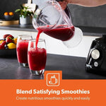 Load image into Gallery viewer, Geepas 2-in-1 Blender Smoothie Maker 550W Black