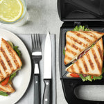 Load image into Gallery viewer, Domestic King 3 in 1 Snack Sandwich Maker 750W Black