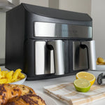 Load image into Gallery viewer, Domestic King 7L Dual Basket Digital Air Fryer 2400W