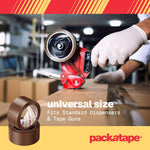 Load image into Gallery viewer, Brown Parcel Tape 6 Pack Strong Packing Tape