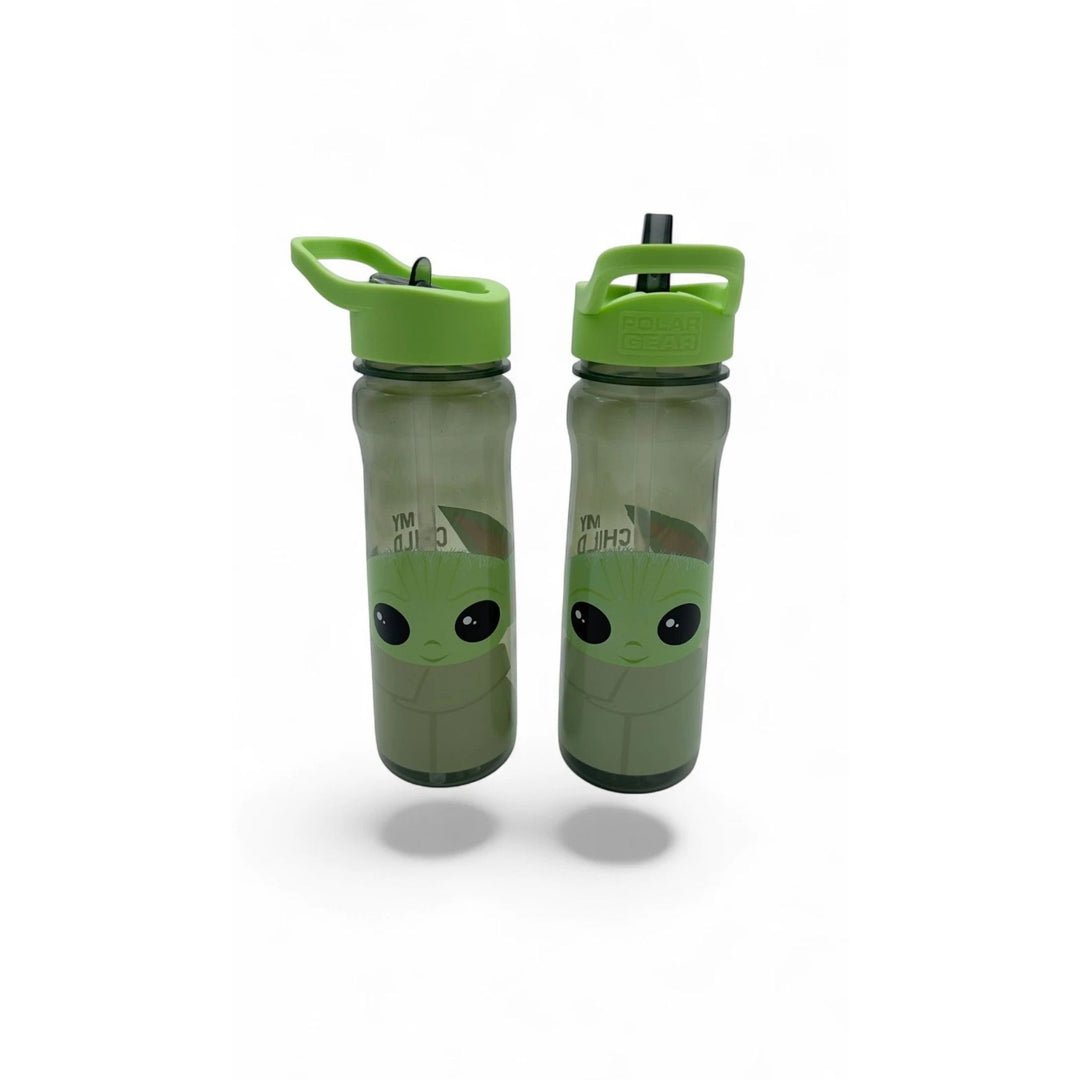 Grogu Baby Yoda Water Bottle 600ml Flip Lid Kids