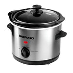 Load image into Gallery viewer, Daewoo 1.5L Stainless Steel Slow Cooker
