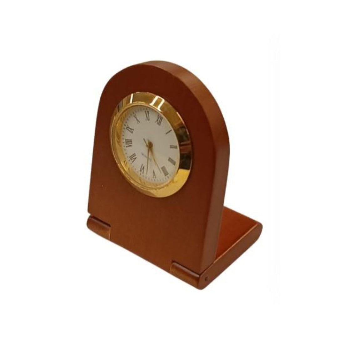 Imperial Desk Clock Ball Pen Gift Set Wood