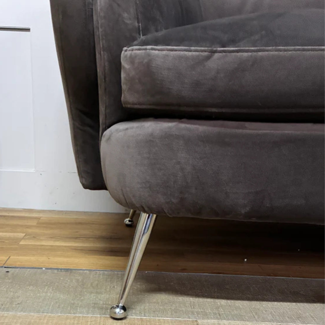 Gallery Interiors Tesoro Sofa Taupe R61 RRP £1875