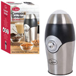 Load image into Gallery viewer, Quest Compact Coffee Grinder Stainless Steel