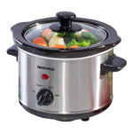 Load image into Gallery viewer, Daewoo 1.5L Stainless Steel Slow Cooker