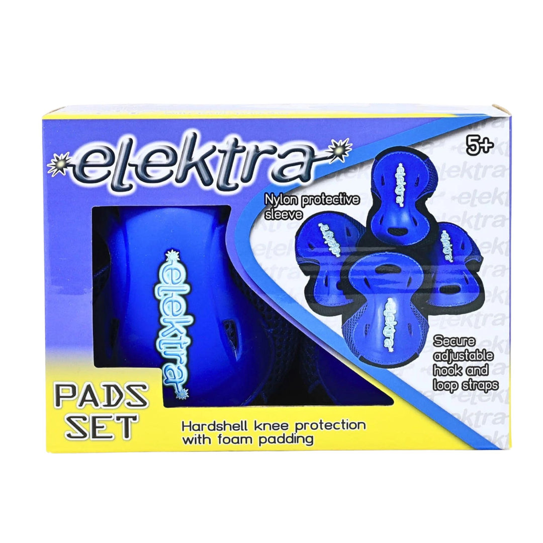 Elektra Kids Hardshell Knee & Elbow Pads Blue