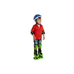 Load image into Gallery viewer, Elektra Kids Hardshell Knee &amp; Elbow Pads Green