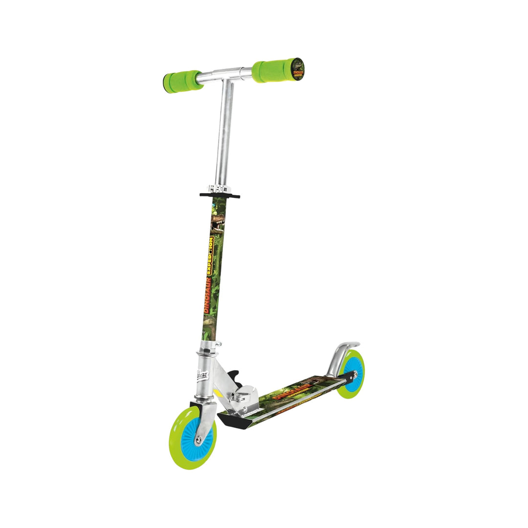 Ozbozz Dinosaur 2 Wheel Scooter Foldable Kids