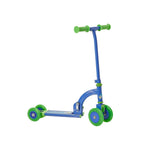 Load image into Gallery viewer, Ozbozz My First Folding Scooter Blue 4-3-2 Wheel