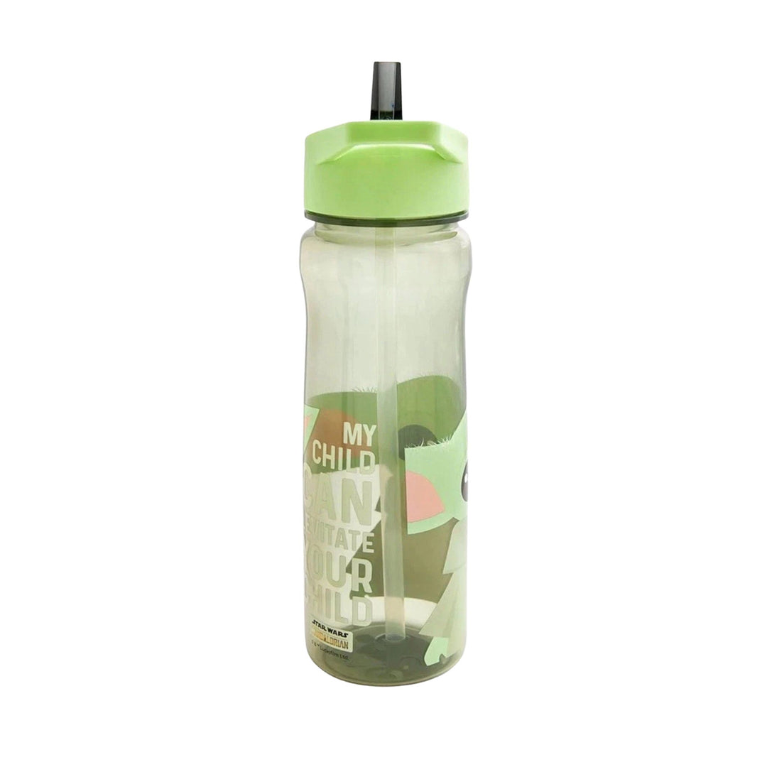 Grogu Baby Yoda Water Bottle 600ml Flip Lid Kids