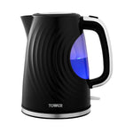 Load image into Gallery viewer, Tower Sonar Kettle 1.7L 3000W Blue LED Black