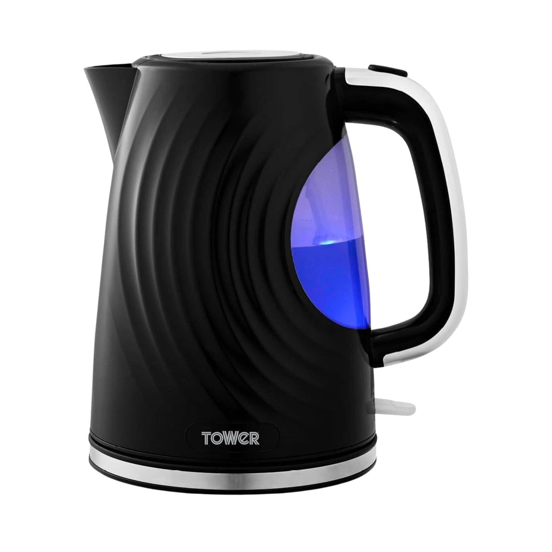 Tower Sonar Kettle 1.7L 3000W Blue LED Black