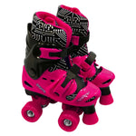 Load image into Gallery viewer, Elektra Quad Roller Boot Medium Black Pink