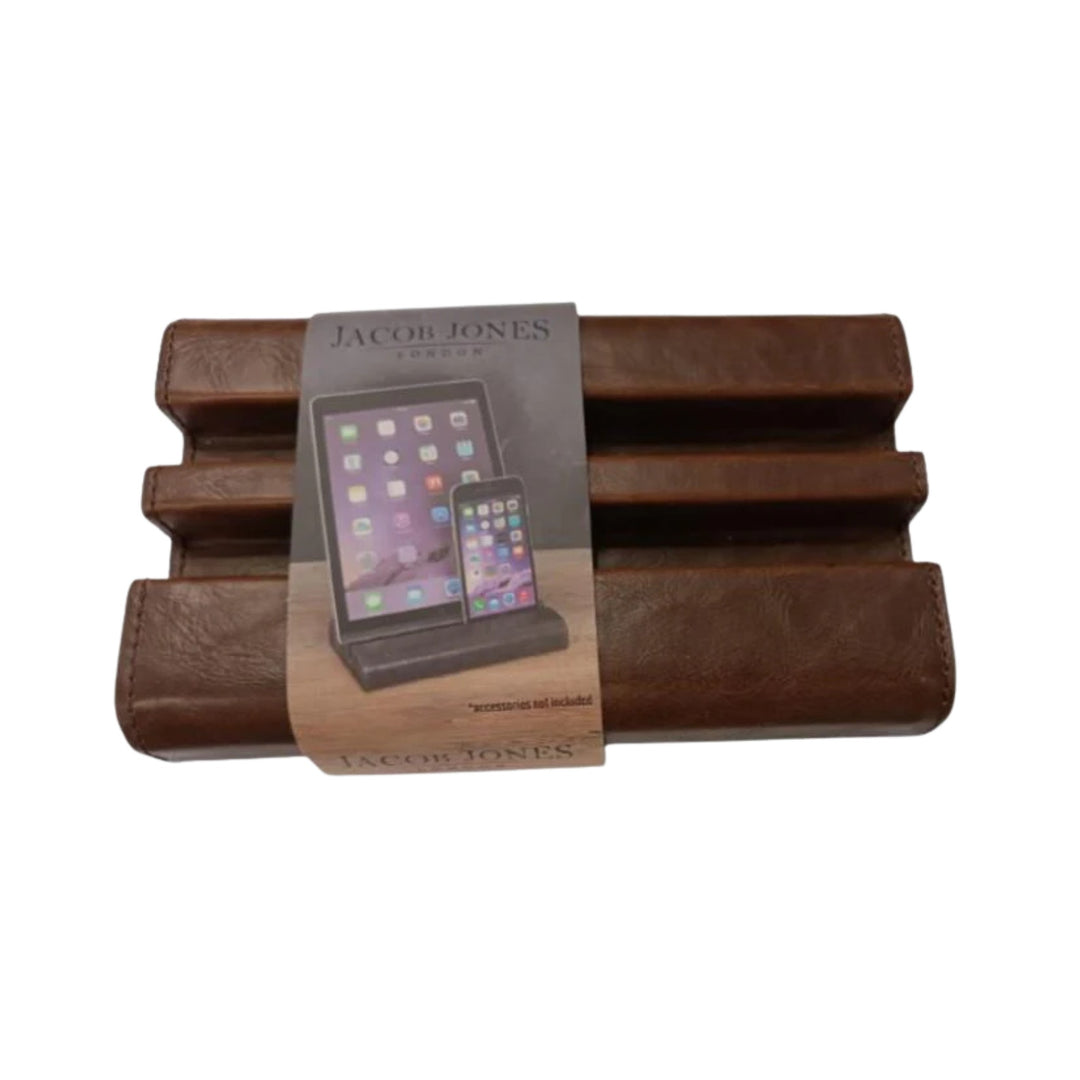 Jacob Jones Cambridge Tech Stand Tablet Smartphone Brown