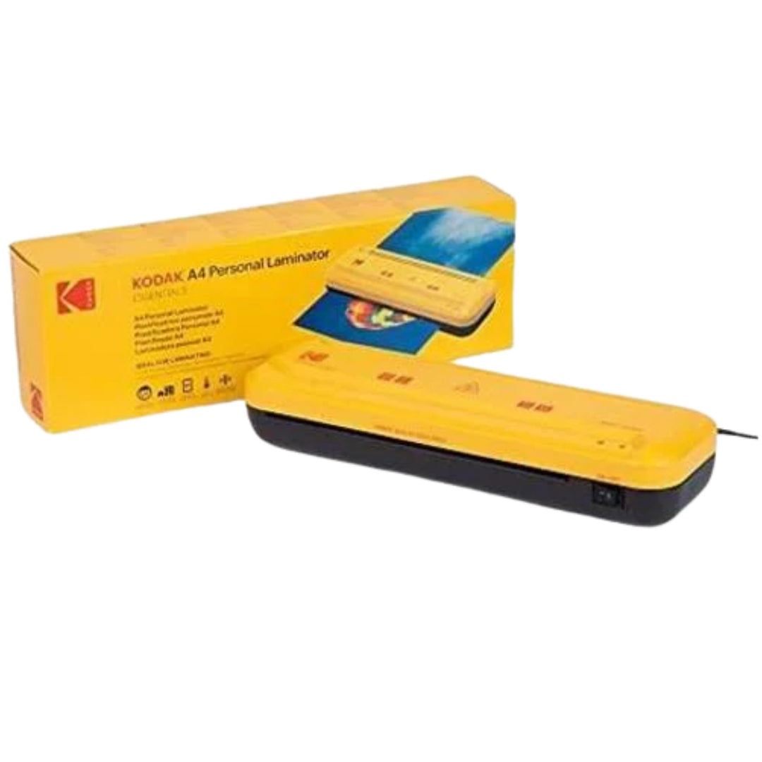 Kodak A4 Laminator Yellow Black
