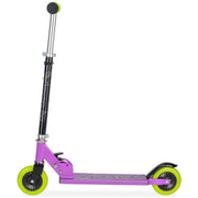 Xootz Kids Folding Kick Scooter Adjustable Purple