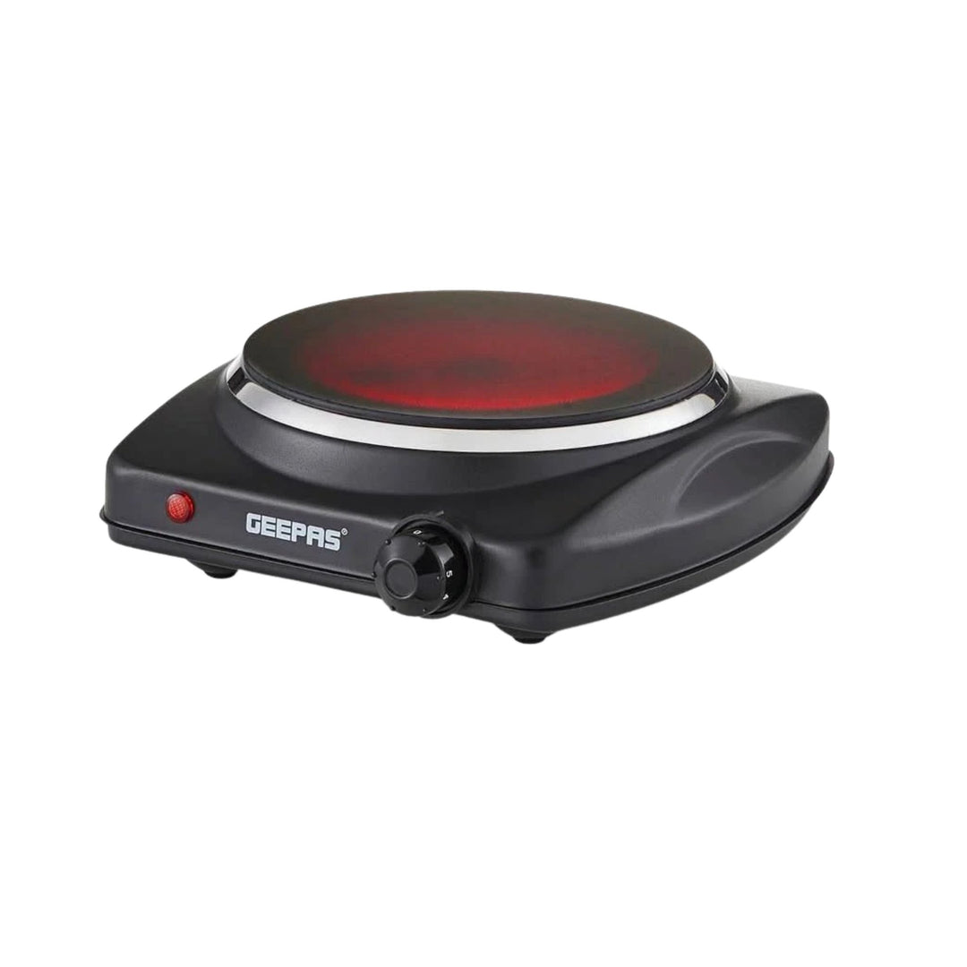 Geepas Single Ceramic Hot Plate 1200W Portable