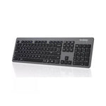 Load image into Gallery viewer, Sandstrom Ultra-Slim Wireless Keyboard Black Grey