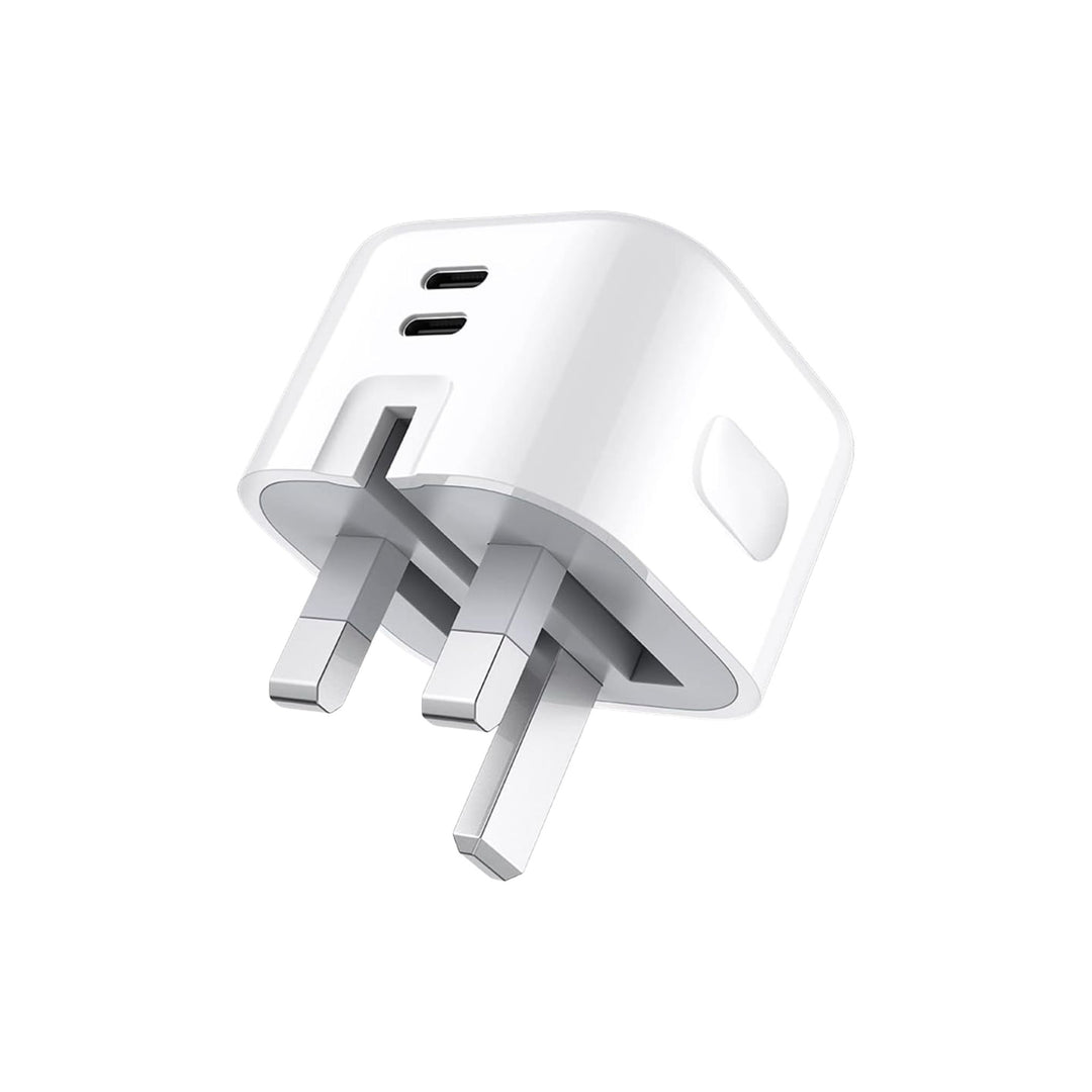 Speedy 45W GaN Fast Charger Dual USB-C PD UK Plug