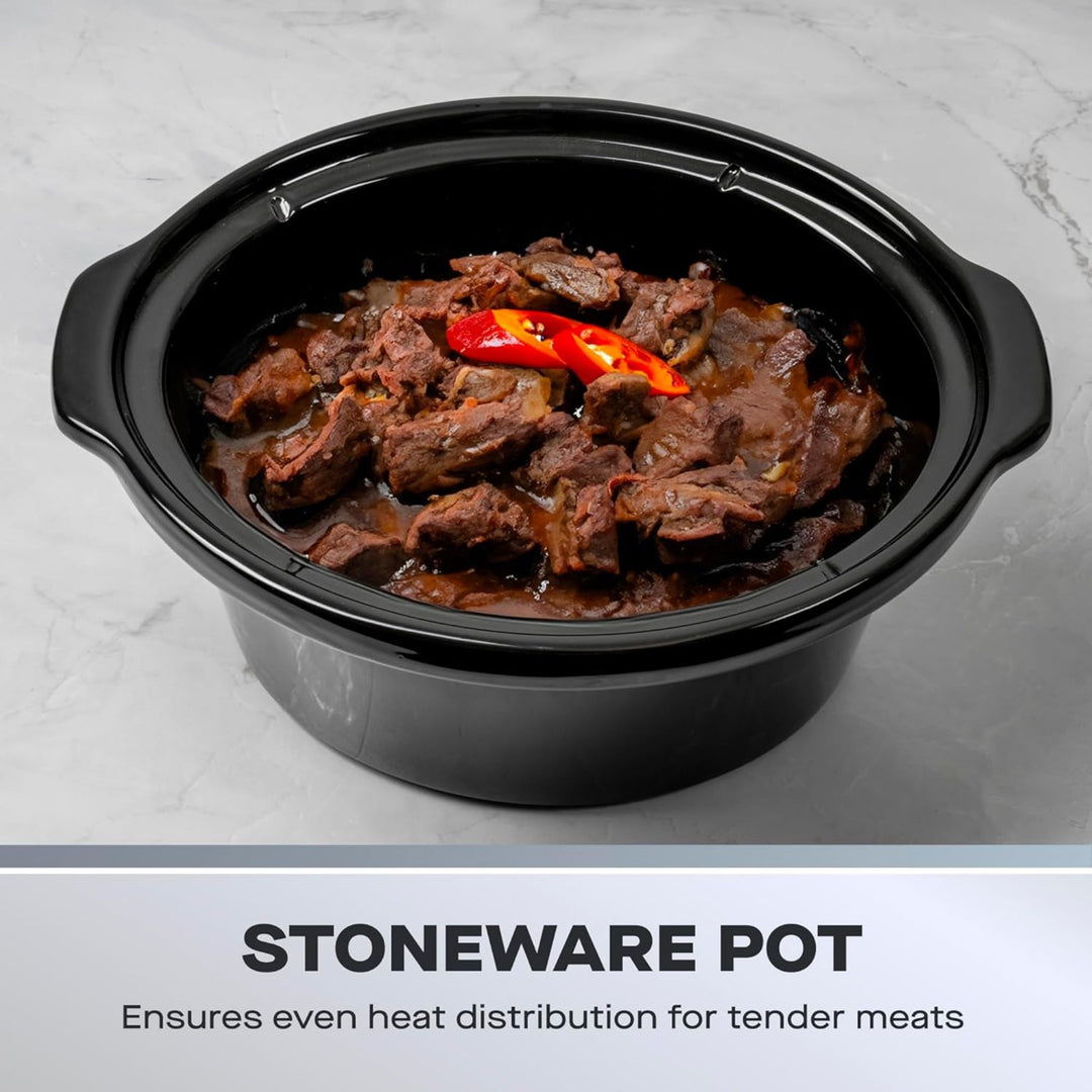 Daewoo 3.5L Stainless Steel Slow Cooker