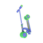 Load image into Gallery viewer, Ozbozz My First Folding Scooter Blue 4-3-2 Wheel