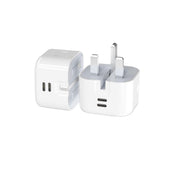 Speedy 45W GaN Fast Charger Dual USB-C PD UK Plug