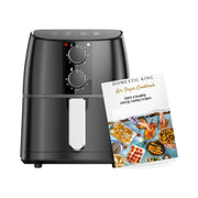 Domestic King 4L Air Fryer with Recipe Book 2400W
