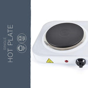 Kitchen Perfected Double Hot Plate 2000W White